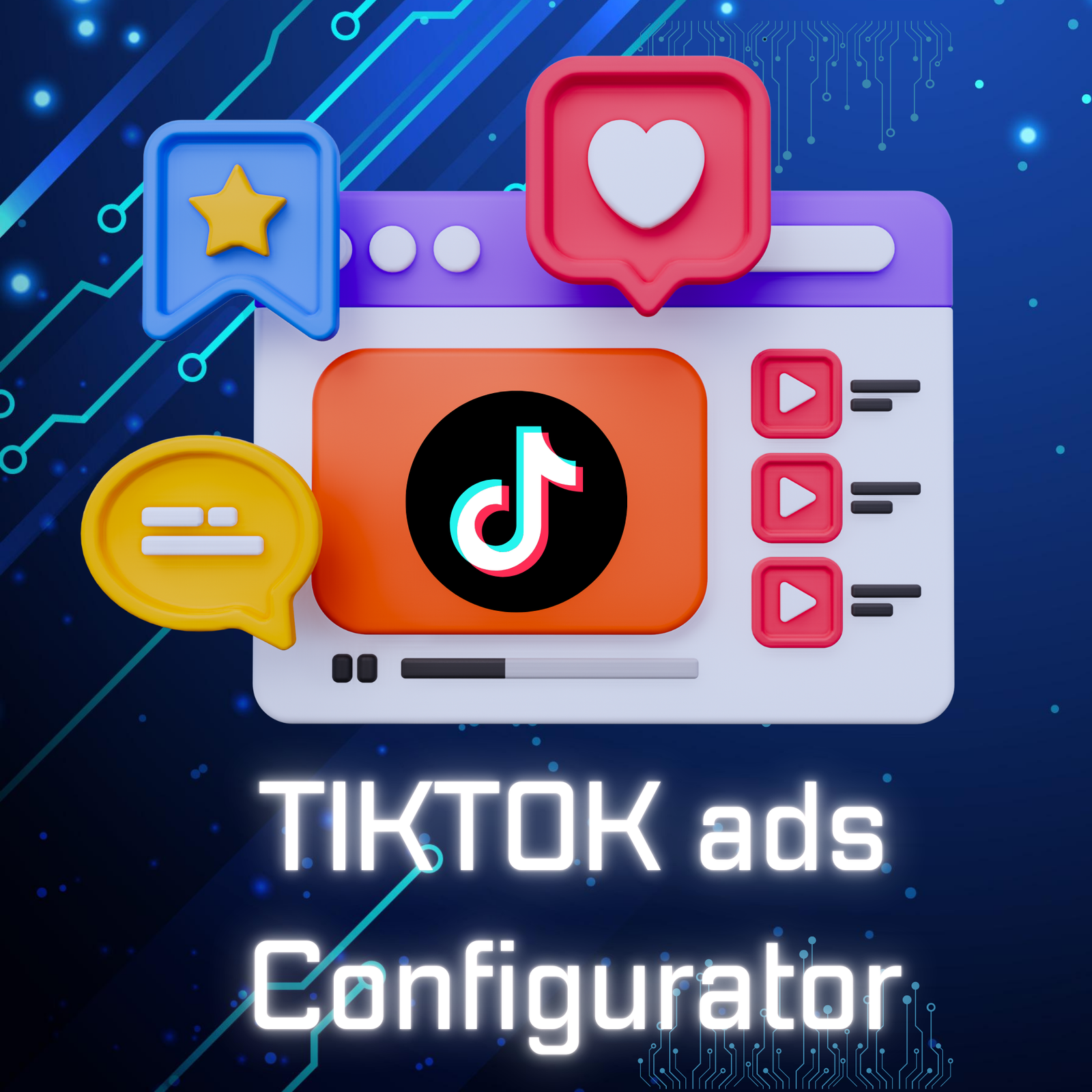 TIKTOK ads Configurator